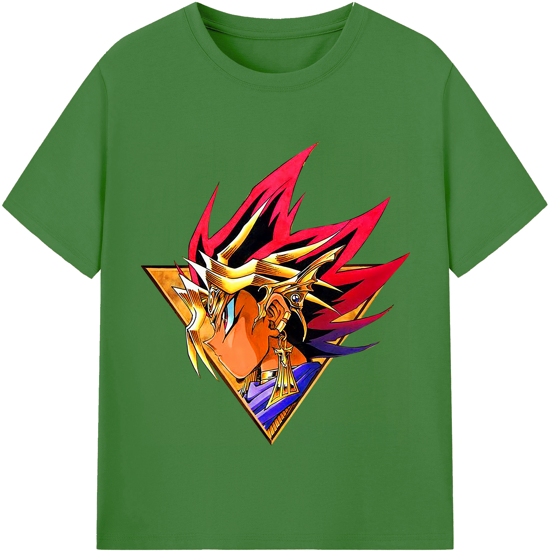 （画像用） 遊☆戯☆王 Yu-Gi-Oh! レディースカジュアルプリントTシャツ（綿100％）